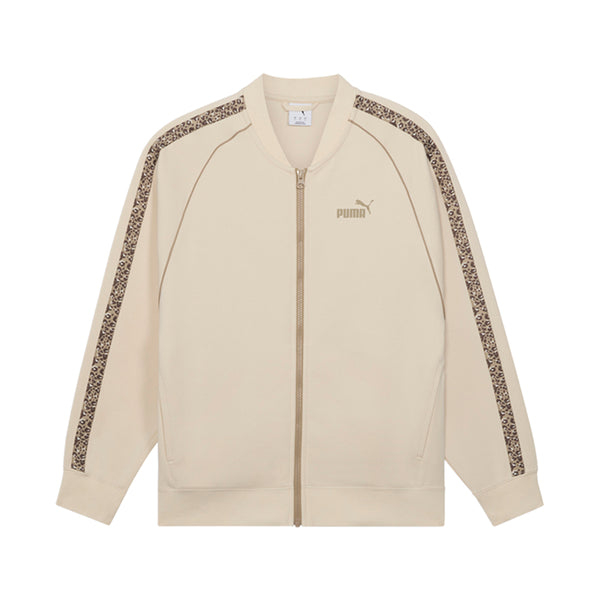 Shop White Womens Essentials Animal Full Zip Track Jacket – Shoebacca