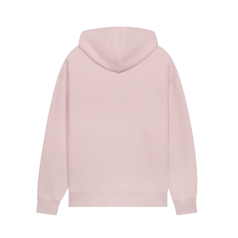 Shop Pink Womens Essentials Jacquard Pullover Hoodie – Shoebacca
