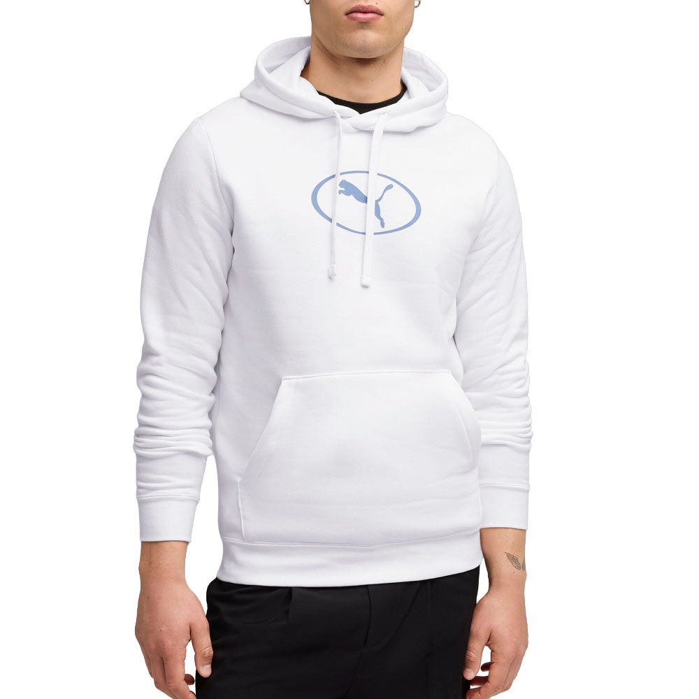 Shop White Mens Sport Heritage Fleece Pullover Hoodie – Shoebacca