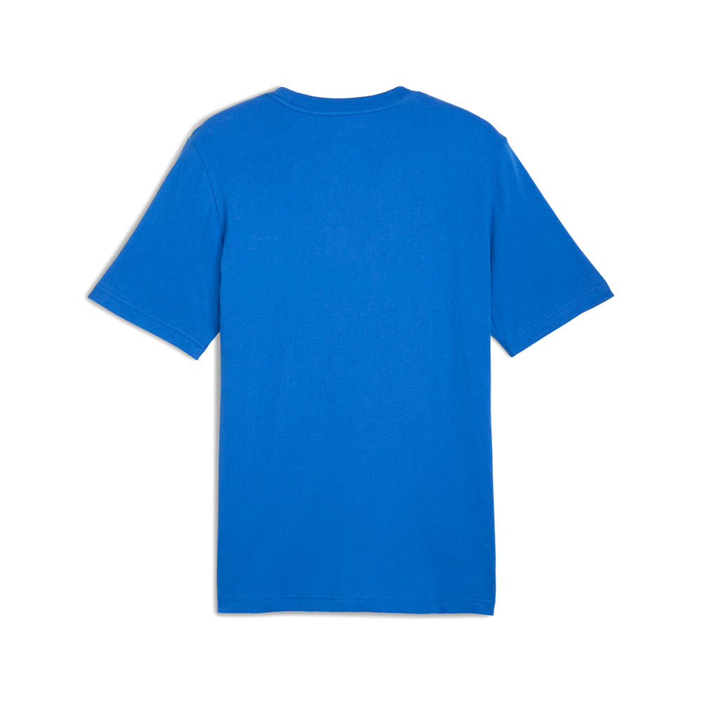 Shop Blue Mens Sport Logo Crew Neck Short Sleeve T-Shirt – Shoebacca