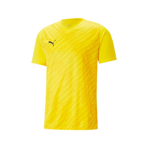 Shop Yellow Mens TeamULTIMATE Crew Neck Short Sleeve Soccer Jersey