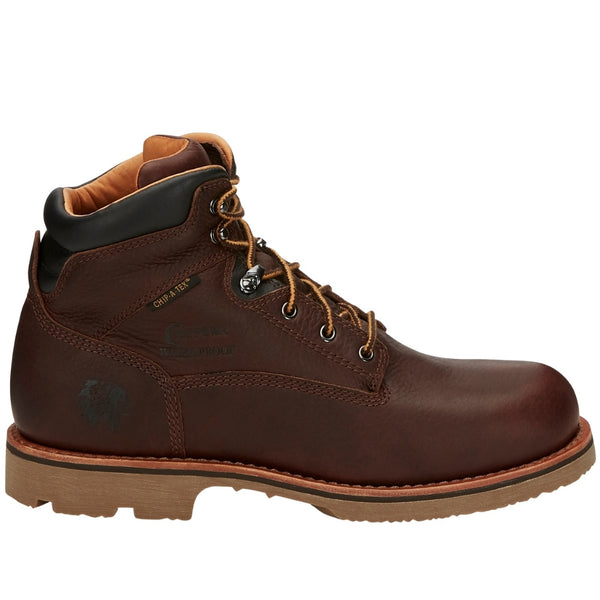 Shop Brown Mens Chippewa Colville 6 Inch Waterproof Round Toe Work