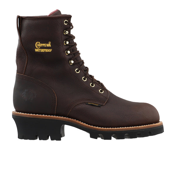 Shop Brown Mens Chippewa Paladin 8 Inch Waterproof Insulated  display picture 3
