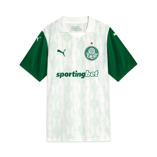 Shop White Mens Palmeiras Torcedor Away Jersey 25 – Shoebacca