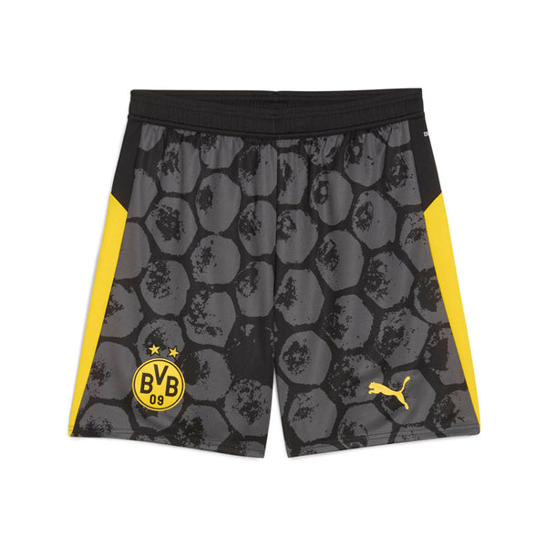 専用 BDP SHORTS SOCCER Shop Black, Yellow Mens PUMA X KIDSUPER Borussia Dortmund Soccer