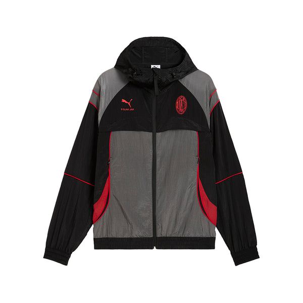 Shop Black Mens AC MILAN X SLAM JAM Full Zip Jacket – Shoebacca