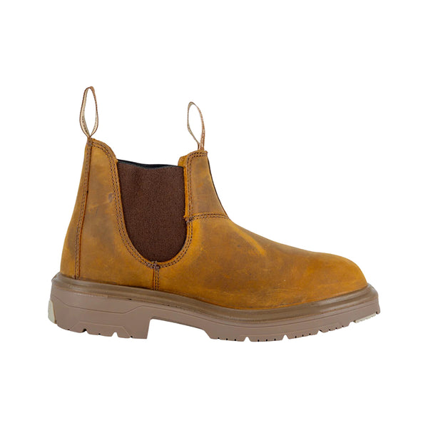 Shop Brown Mens Hobart Square Soft Toe Electrical Hazard Work Boot