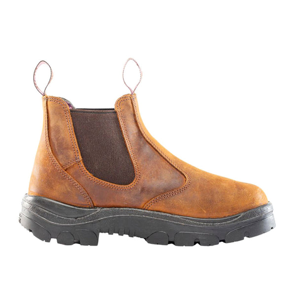 Shop Brown Womens Hobart 6 Inch Slip Resistant Wide Steel Toe Work Shop Brown Womens Hobart 6 Inch Slip Resistant Wide Steel Toe Work