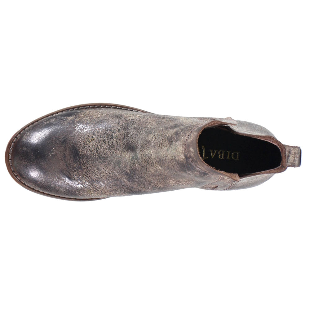 Shop Black Womens Diba True Work Nerd Metallic Round Toe Pull On Boots