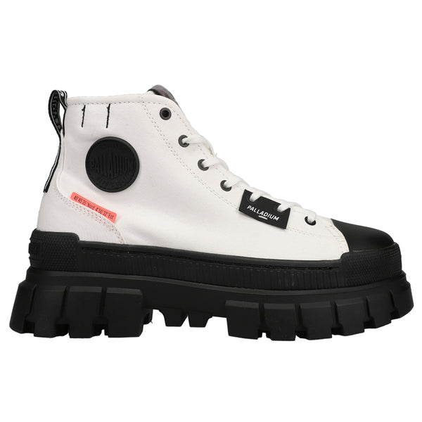 Shop White Womens Palladium Revolt Hi TX Round Toe Hiking  display picture 2
