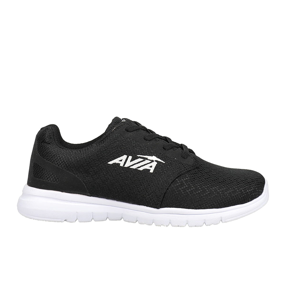 Shop Black Womens Avia Avi-Solstice Lace Up Sneakers – Shoebacca