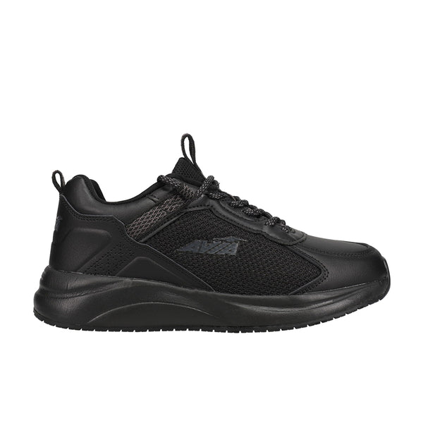 Shop Black Womens Avia Avi-Canyon Slip Resistant Soft Toe Lace Up