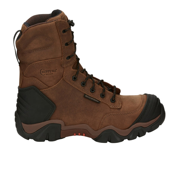 Shop Black, Brown Mens Chippewa Cross Terrain Nano 8 Inch