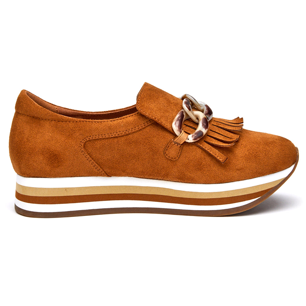 Shop Brown Womens COCONUTS by Matisse Bess Platform Loafers Shoebacca