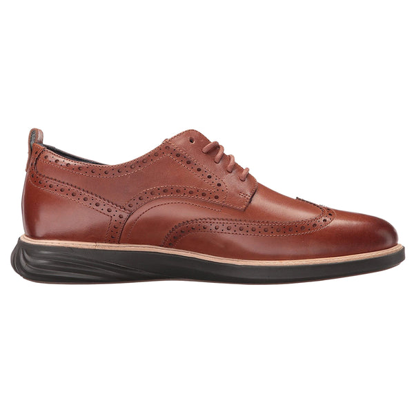 Shop Brown Mens Cole Haan Grand Evolution Shortwing Oxford
