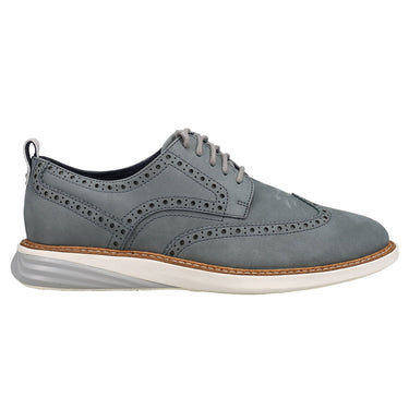 Shop Grey Mens Cole Haan Grand Evolution Shortwing Oxford Shoes