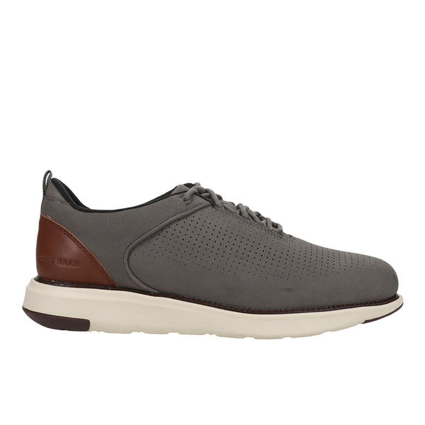Shop Brown Mens Cole Haan Grand Atlantic Textured Lace Up Sneakers