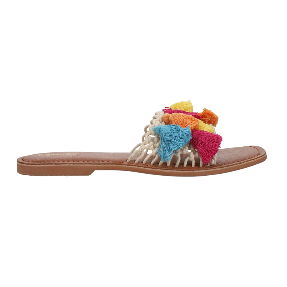 CamelliaSlideFlatSandals