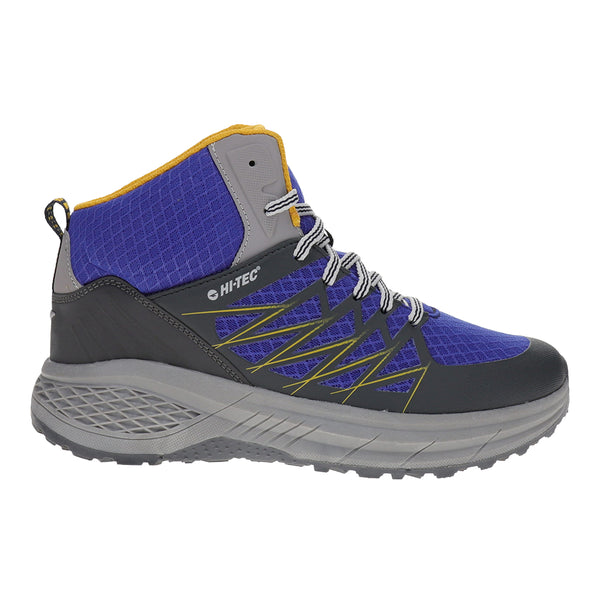 Shop Black, Blue Mens Demolisher Mid Hiking Boots – Shoebacca