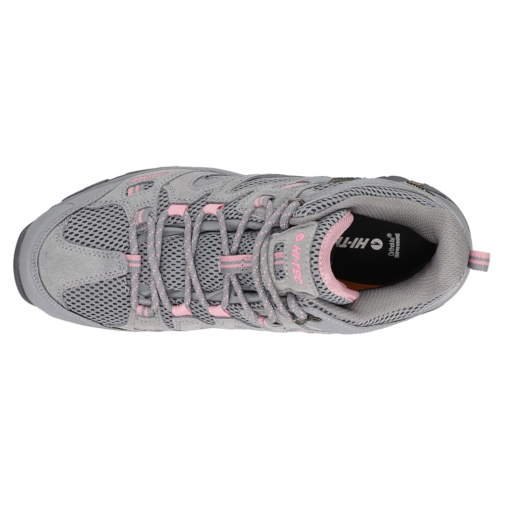 Shop Grey Womens Hi Tec Apex Lite Mid WP Lace Up Hiking Boots Shoebacca shop-grey-womens-hi-tec-apex-lite-mid-wp-lace-up-hiking-boots-shoebacca