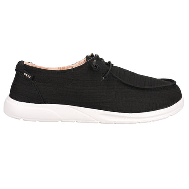 Sneakers Black Flats With Cushion Shop Black Womens Reef