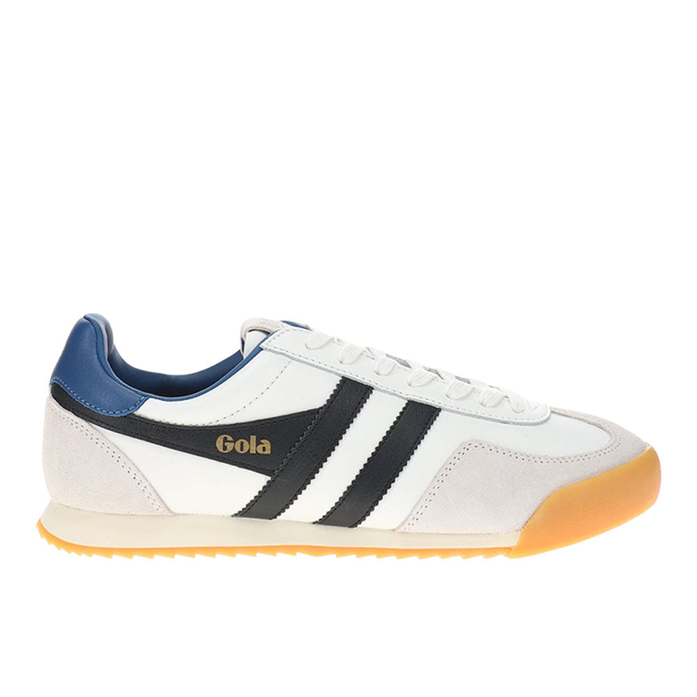 gola tobacco and white Gola Classics Europa Sneaker White/Black Size: 8