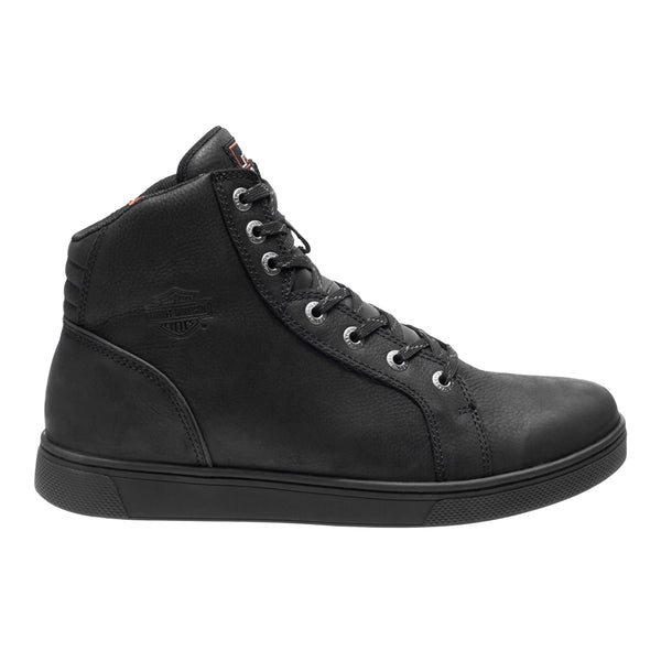 Shop Black Mens Harley-Davidson Footwear Watkins Lace Up Sneakers