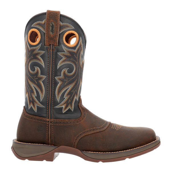 Shop Black, Brown Mens Rebel by Durango Saddle Up Square Toe Pull