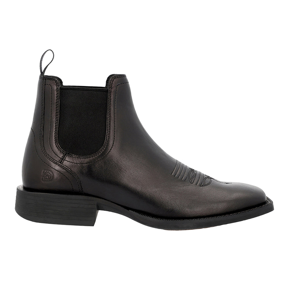 Shop Black Mens Shyloh Square Toe Chelsea Boots – Shoebacca display picture 1