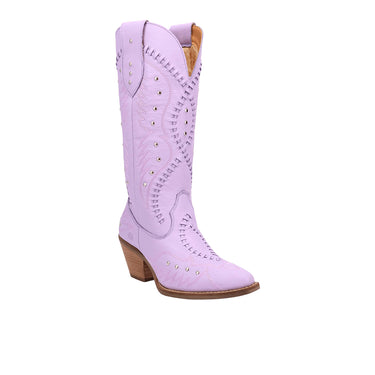 Shop Purple Womens Pretty N' Pink Embroidered Studded Snip Toe Pull On Boots  – Shoebacca