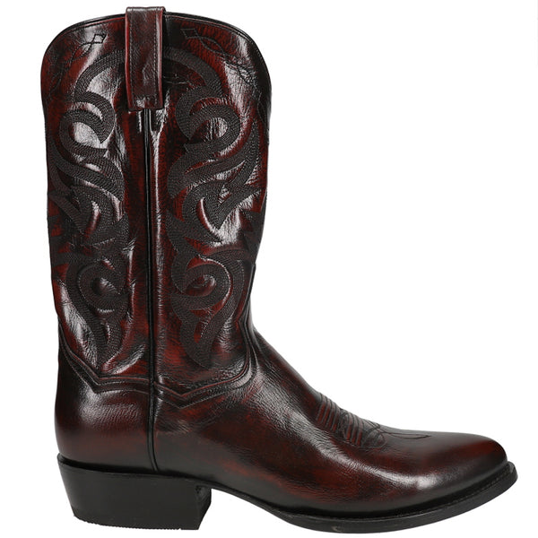 Shop Red Mens Dan Post Boots Milwaukee Embroidered Round Toe