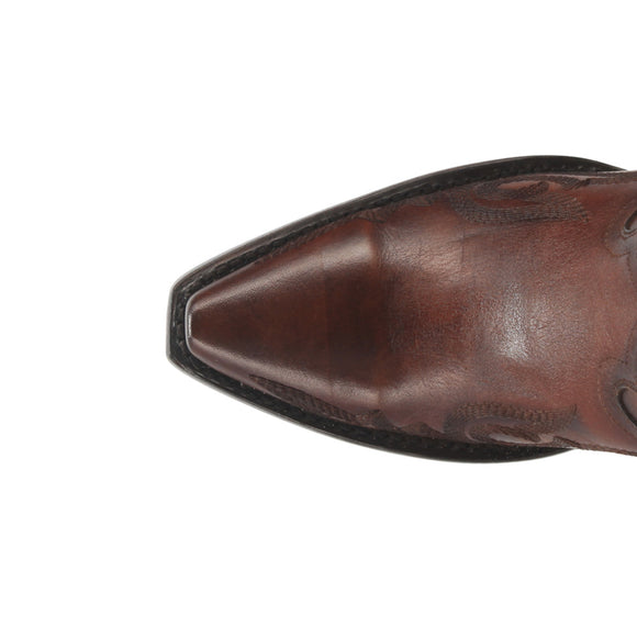 Dan Post Women’s Seductress Chestnut 20 Snip Toe Zipper Boot