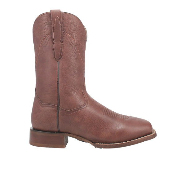 Dan Post Men's Winslow Square Toe Cowboy Boots - Genuine Leather Western Boots With Removable Insole