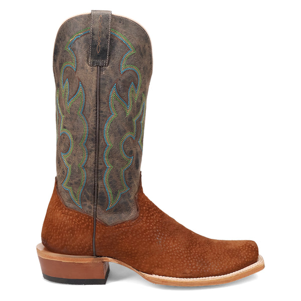 Shop Brown Mens Dan Post Boots Cappy Carpincho Embroidered Square