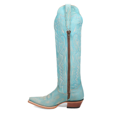Shop Blue Womens Dan Post Boots Celeste Embroidered Snip Toe