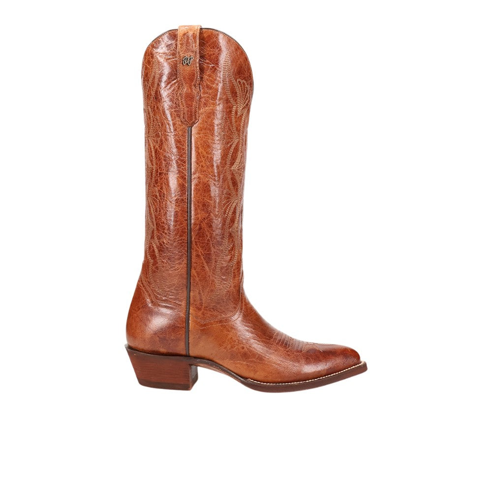 Stivali Western per equitazione Vega ostrich cotto - Secchiari Boots Stivali Western per equitazione Vega ostrich cotto - Secchiari Boots