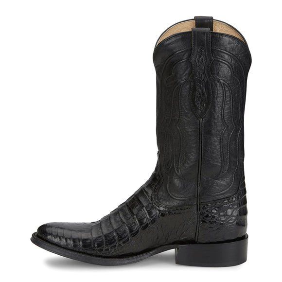 Tremaine Cognac Caiman Western Boot Round Toe main image 1