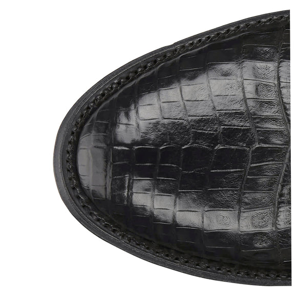 Tremaine Cognac Caiman Western Boot Round Toe