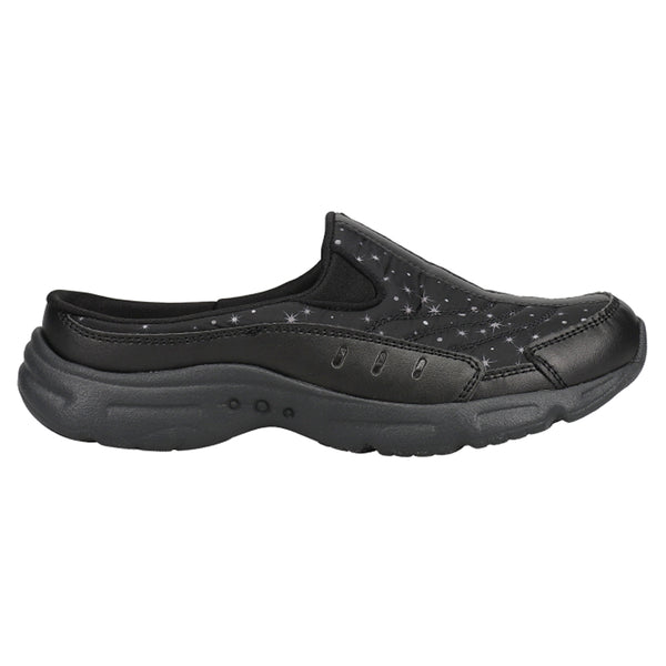 Shop Black Womens Easy Spirit Traveltime Sparkle Mule Clogs