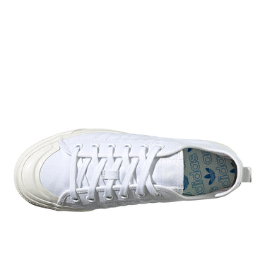 adidas Men's Nizza RF Shoes, Size 9.5, White/White/White adidas Men's Nizza RF Shoes, Size 9.5, White/White/White