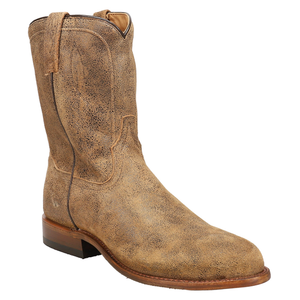 Bottes Cowboy Western Tony Lama Monterey - Bout Rond En Cuir De Chèvre Bottes Cowboy Western Tony Lama Monterey - Bout Rond En Cuir De Chèvre
