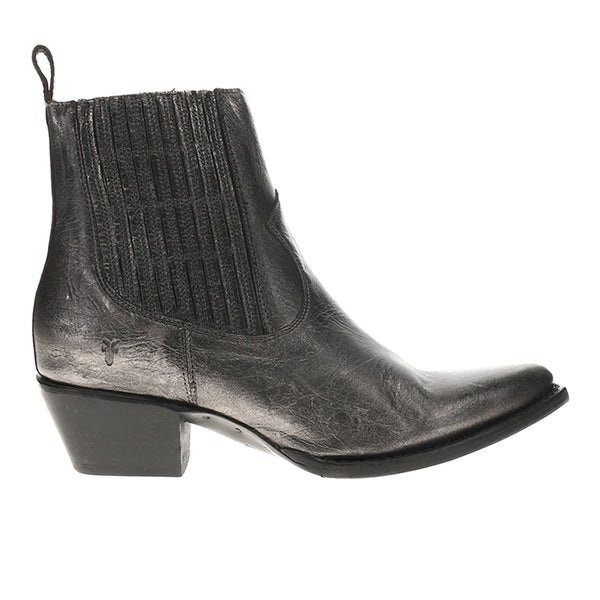 Shop Black Womens Sacha Pointed Toe Chelsea Booties – Shoebacca display picture 2