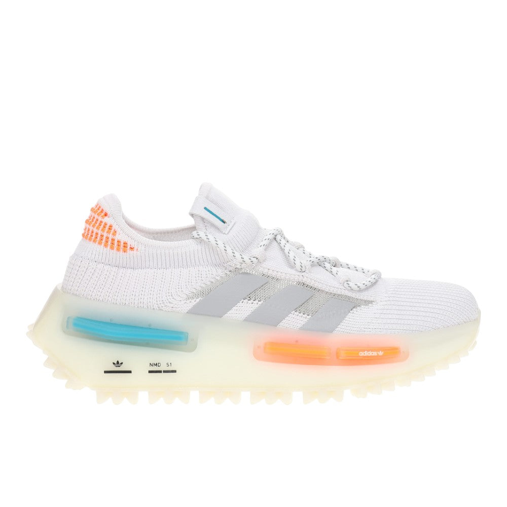 Shop White Mens adidas NMD S1 Lace Up Sneakers – Shoebacca
