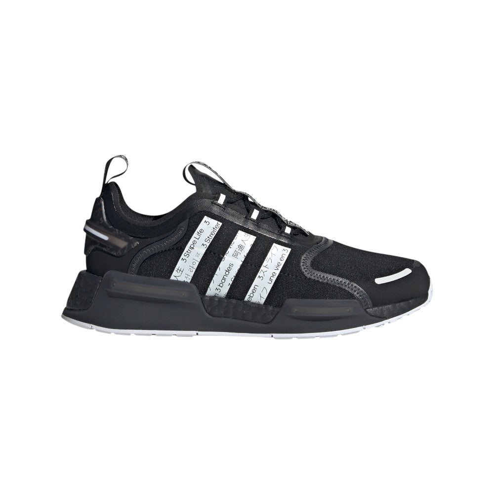 adidas Mens Nmd V3 Lace Up Sneakers Black 8 Casual adidas Mens Nmd V3 Lace Up Sneakers Black 8 Casual