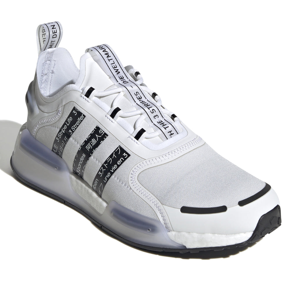 Shop White Mens NMD V3 Lace Up Sneakers Shoebacca Shop White Mens NMD V3 Lace Up Sneakers Shoebacca