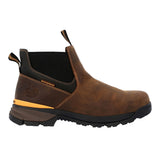 Shop Black, Brown Mens Georgia Boots Pull On 5 inch Waterproof Work ...