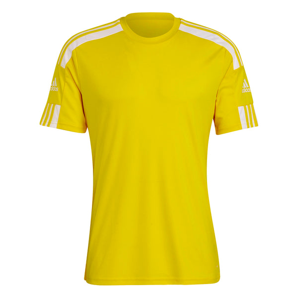 Shop Yellow Mens Squadra 21 Crew Neck Short Sleeve Soccer Jersey