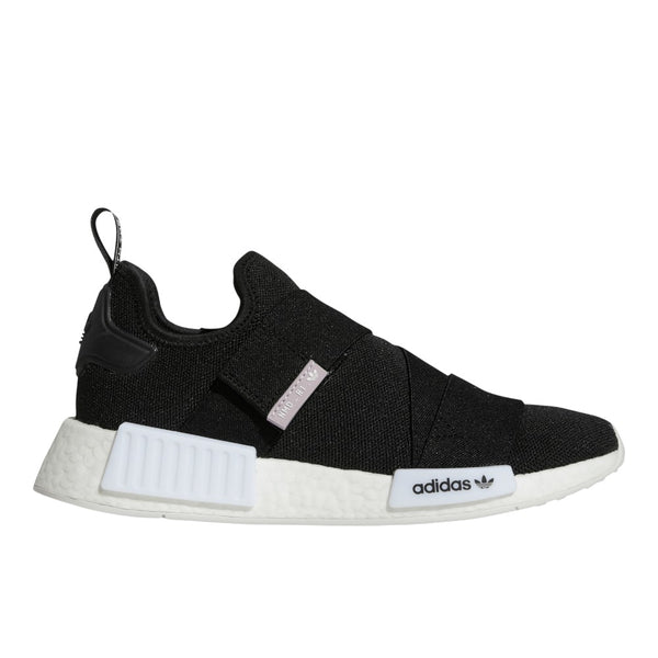 adidas gazelle silver green womens adidas Women's NMD_R1 Slip-On Shoes, Size 5.5, Black/White