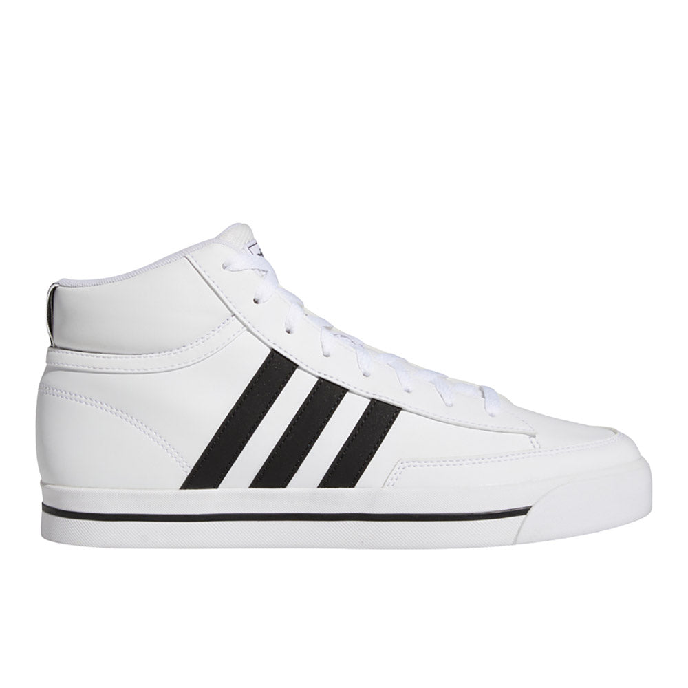 Shop White Mens adidas Retrovulc High Top Sneakers Shoebacca Shop White Mens adidas Retrovulc High Top Sneakers Shoebacca