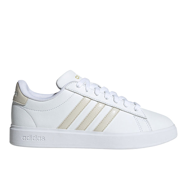 Shop White Womens adidas Grand Court 2.0 Lace Up Sneakers – Shoebacca